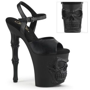 Pleaser skull heels